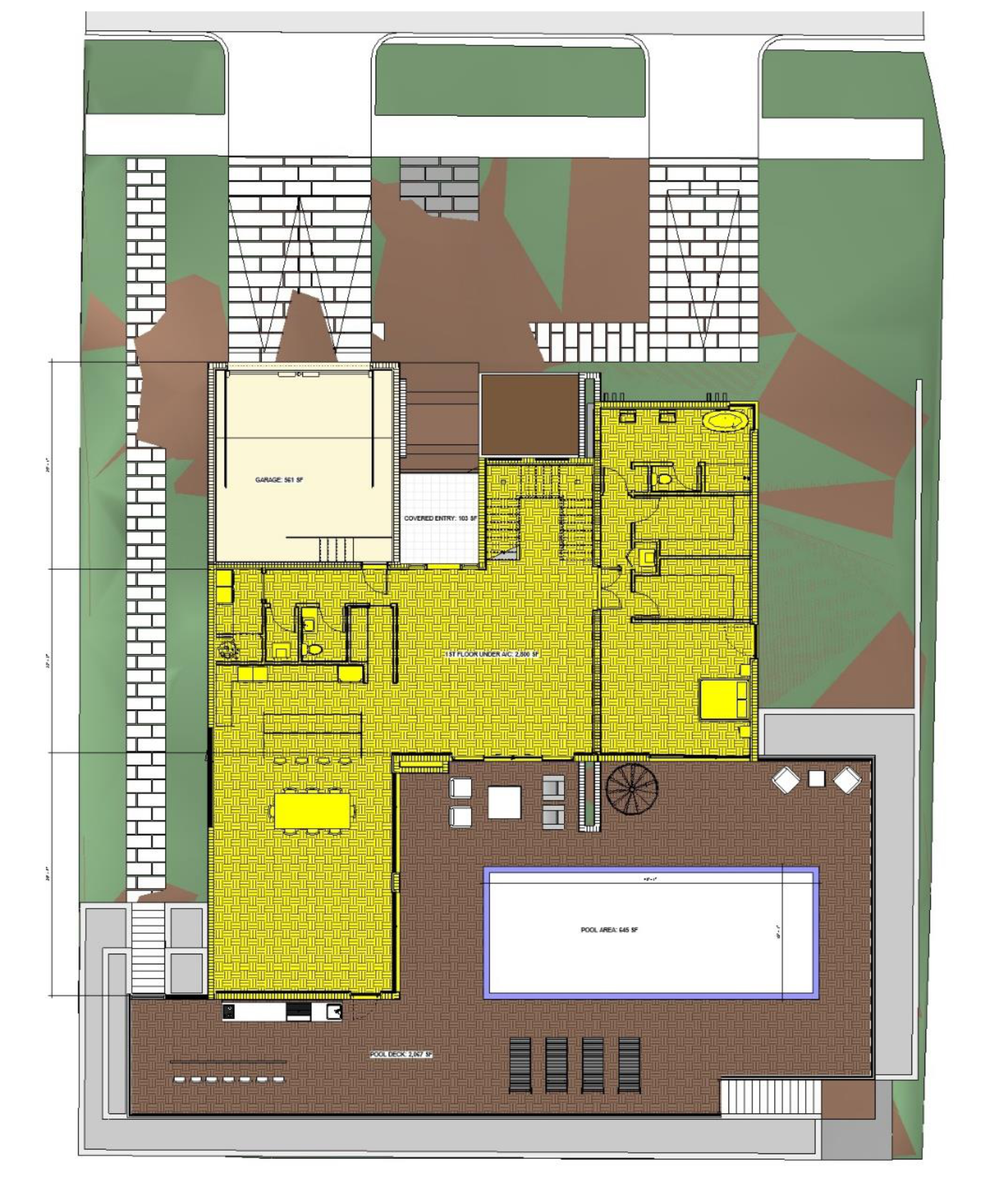 728 Tyler Street — Ground Floor floor plan