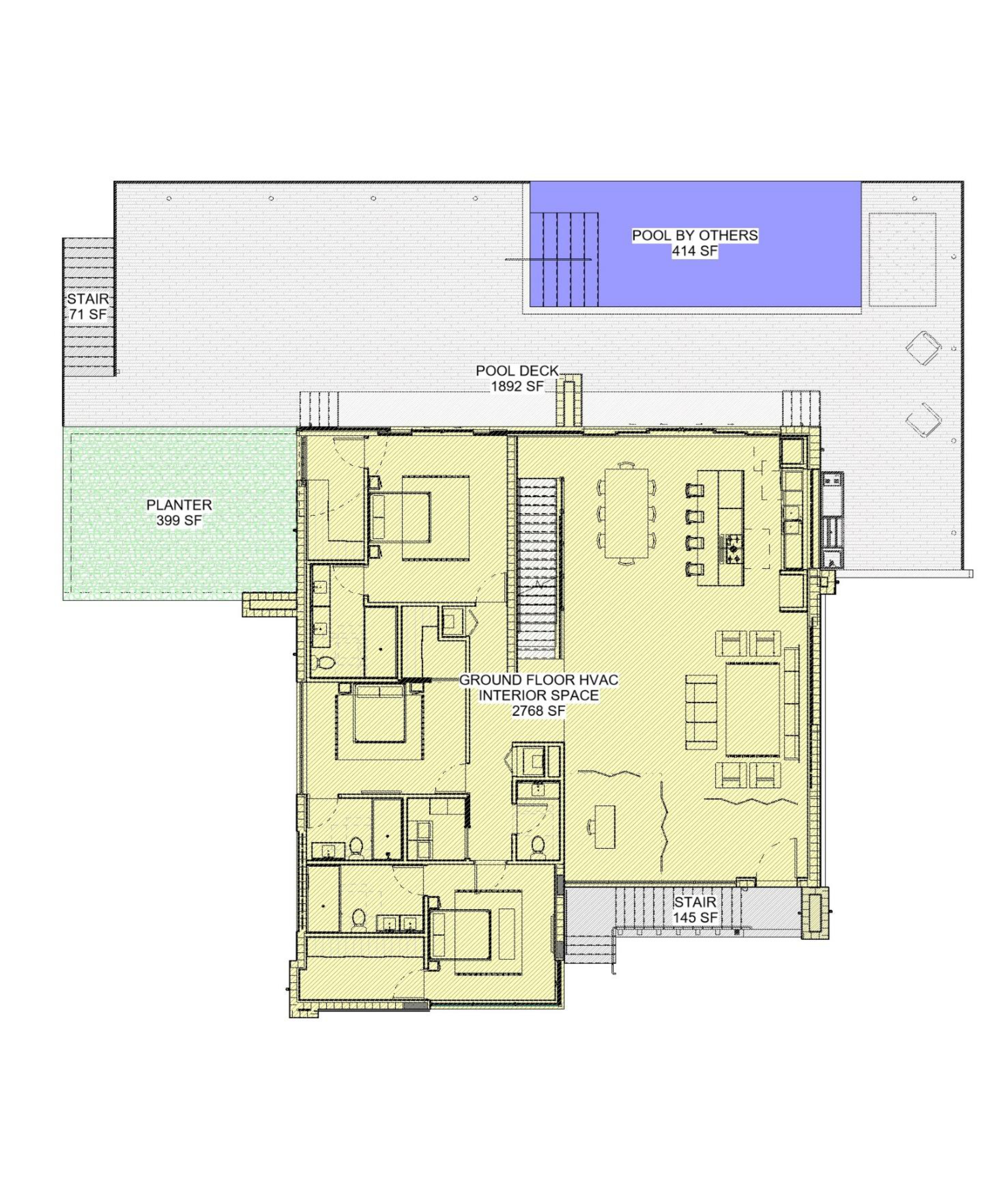 813 Harrison Street — Ground Floor floor plan