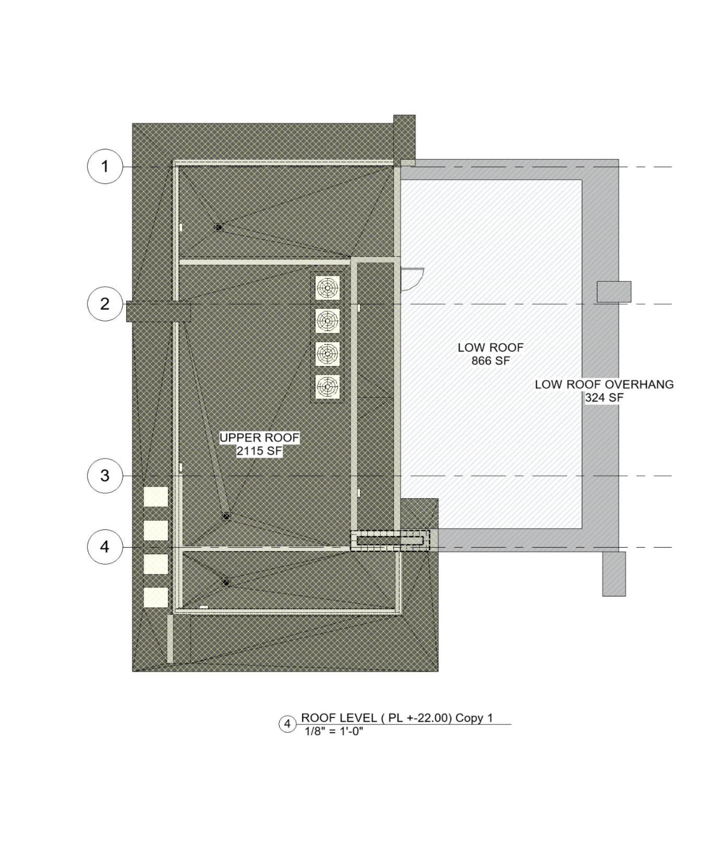 813 Harrison Street — Rooftop floor plan